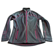 Castle X Fusion Mid-Layer Full Zip Jacket Lightweight Gray 782042 Women's S