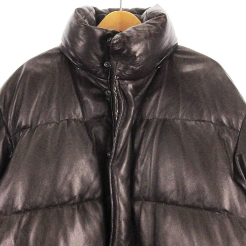 Paul Smith Lamb Leather Down Jacket