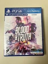 Blood And Truth - Jeu PSVR Pour PlayStation 4 - Version FR Neuf Sous Blister
