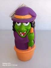 Zanies Halloween Creepy Squeakers Dog Toy Witch