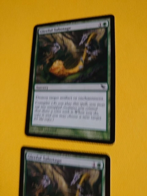 Gleeful Sabotage x2 Sorcery Magic the Gathering Card. Shadowmoor as pictures - Image 4 of 4