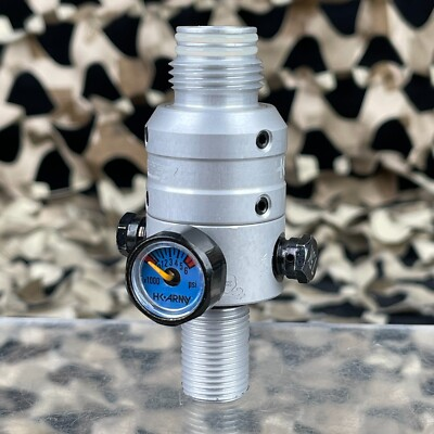 #ad #ad NEW HK Army Aerolite2 Pro Adjustable Regulator Silver Base 4500 PSI $109.95