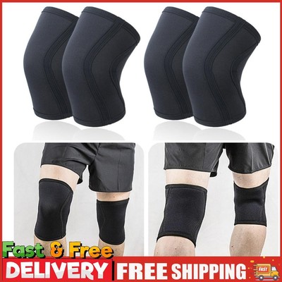7 mm Neopren verdickte Knieschutzpolster atmungsaktiv Stützbandage (XL)