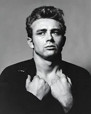 James Dean 8 x 10 Print Photograph Reprint Photo Hollywood Actor Black and White