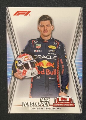 MAX VERSTAPPEN 2023 TOPPS F1 INTERNATIONAL TRADING CARD DAY #NTCD-F1