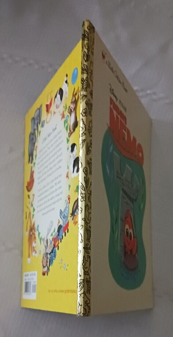 DISNEY ~ PIXAR ~ FINDING NEMO A Little Golden Book c2003 1st