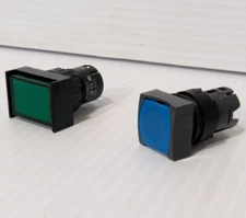 Lot of 2: eao 61-1330.0, pushbutton actuator, C703