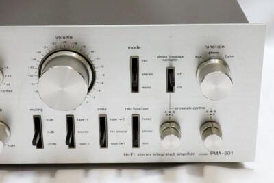 ステレオアンプ DENON PMA-501 メンテ済動作品 Super Rare Good Condition DENON PMA-501 Rare Integrated