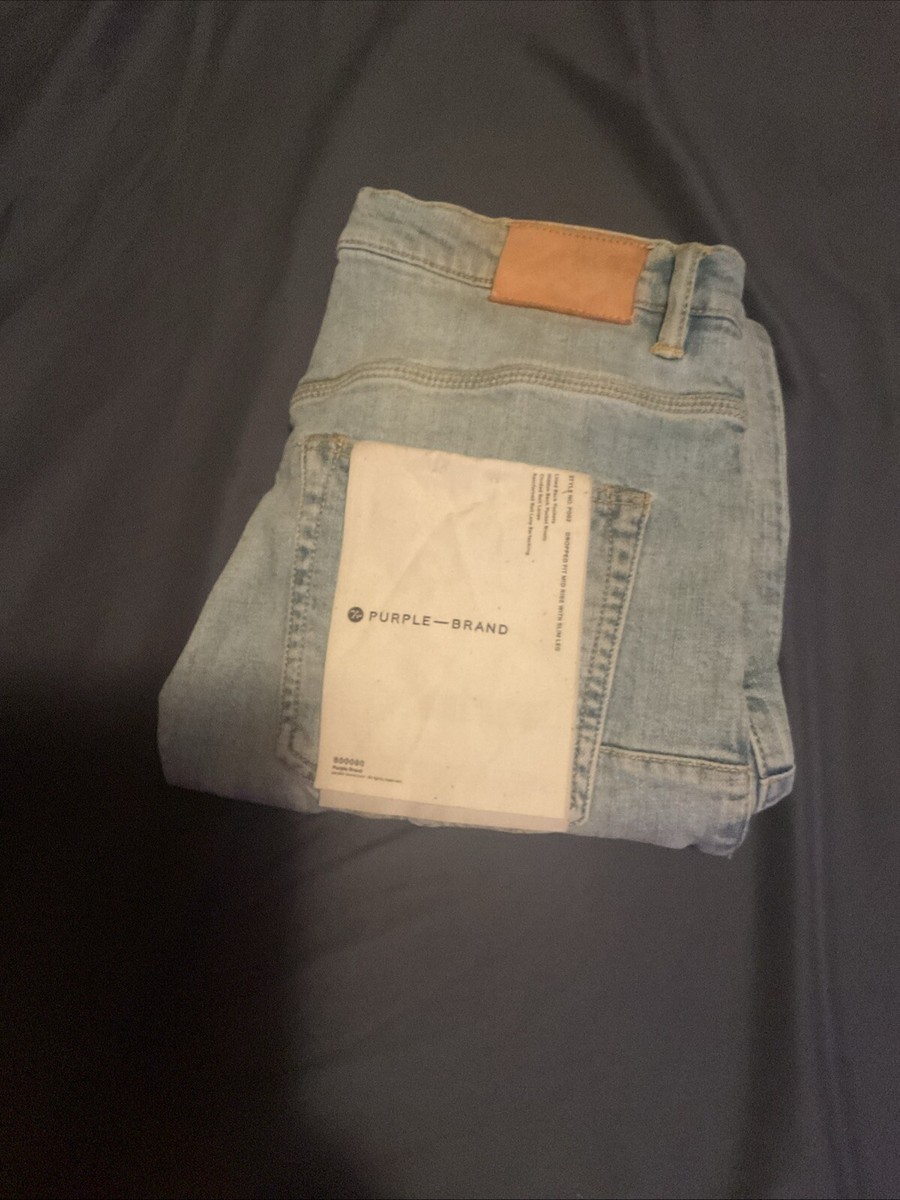 Purple Brand P002 Repair Drop-Fit Skinny Jeans | eBay