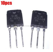 Transistor 10Pairs A1695 C4468 2SA1695 2SC4468 Sanken New Ic xq