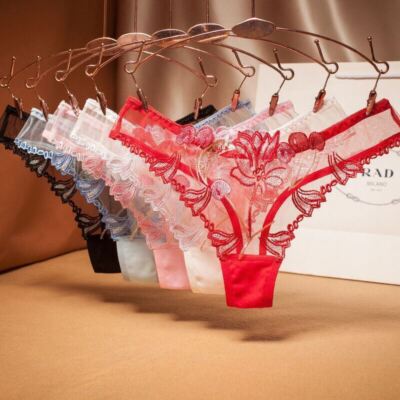 Damen Frauen Lase Slips Tanga G-String Sexy Höschen Dessous Unterwäsche Slip