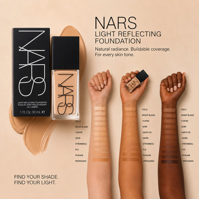 NARS LIGHT REFLECTING Foundation DEAUVILLE LIGHT4 30ml/1oz  NEW IN BOX