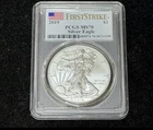 2019 American Silver Eagle 1oz Coin PCGS MS70 First Strike SEE PICS AND DESC