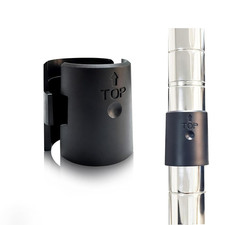 24 Pcs Wire Shelf Clips for 3/4 Inch Fits standard 3/4-inch post, Black