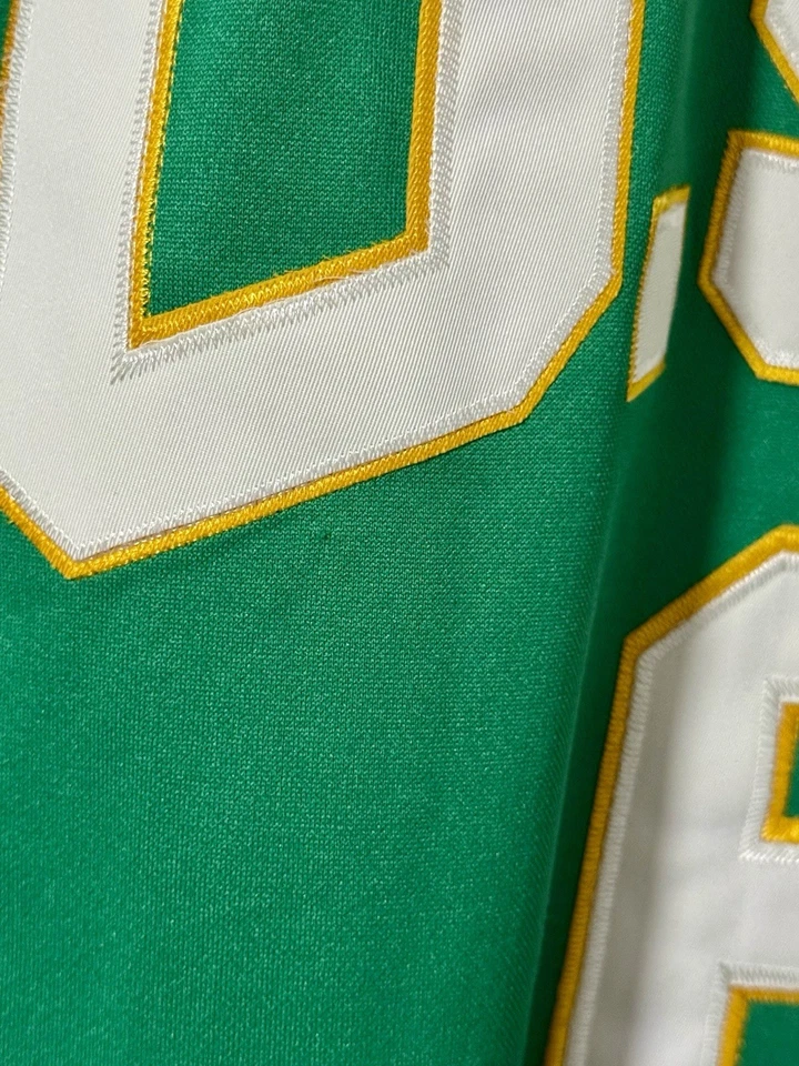 Camiseta USF Dons Bill Russell #6 3XL Verde Madera Leyendas Nueva con Etiquetas Foto 3 de 4