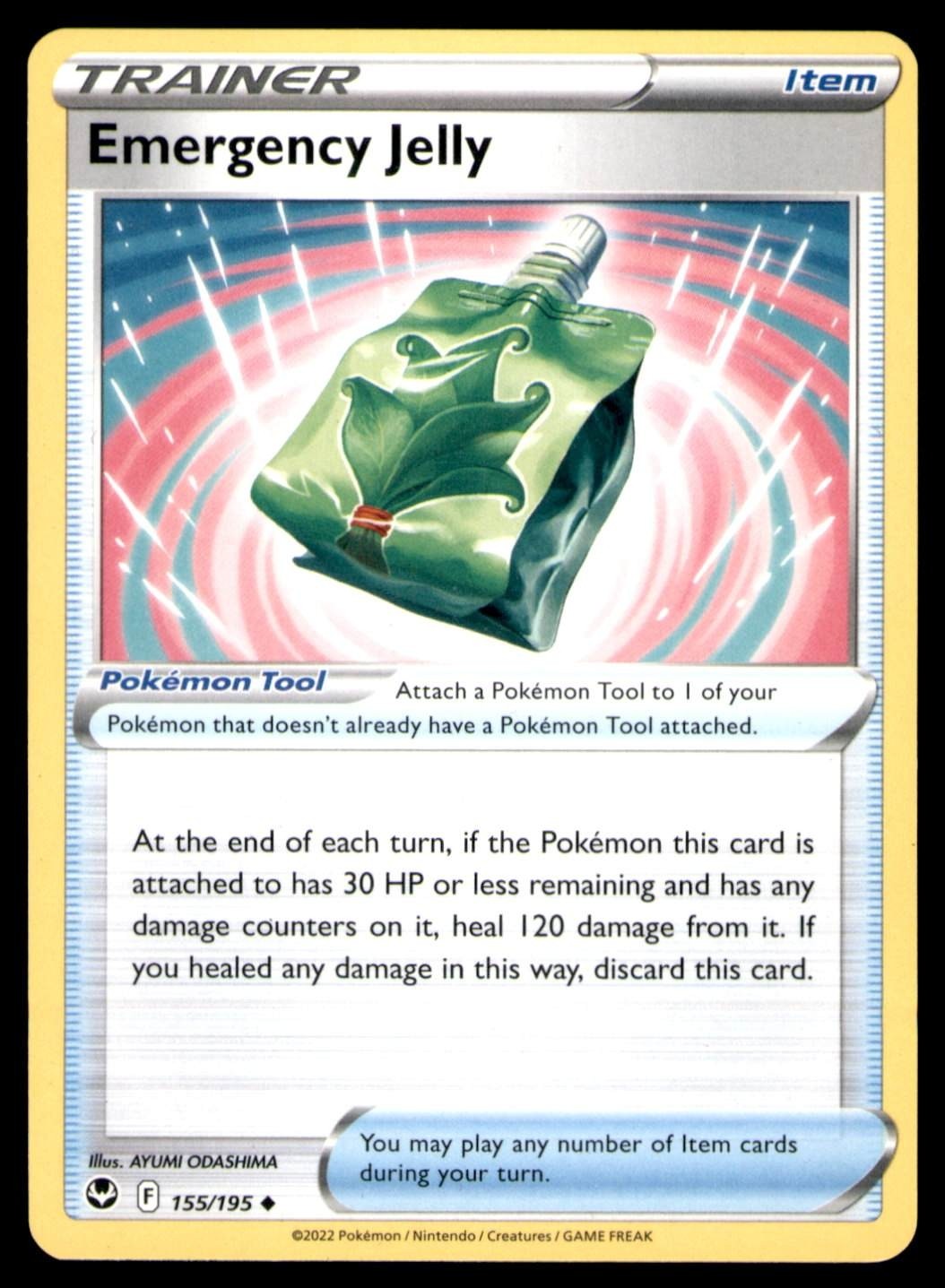 Emergency Jelly Uncommon SWSH12: Silver Tempest 155/195 LP