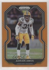 2020 Panini Prizm Orange Prizm 122/249 Adrian Amos #212 0f23