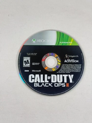 Call of Duty: Black Ops 2 II (Microsoft Xbox 360, 2012) Disc Only