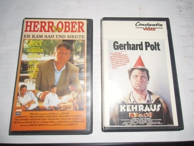 VHS Rarität,Kehraus,Herr Ober, Kultfilm mit Gerhard Polt, Erstauflage Constantin
