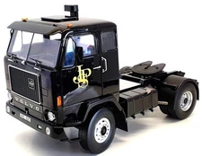 Model Car 1/18 Scale Model Truck MCG18217 - 1977 Volvo F88 Tractor Truck - Black