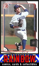 2015 Bowman Draft #22 Ryan Kellogg Chicago Cubs