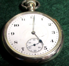 1920 Elgin Grade 387 Model 7, 16s 17j Pocket Watch, open face, runs well