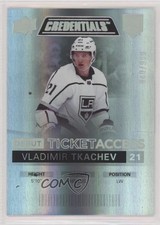 2021 Upper Deck Credentials Debut Ticket Access /999 Tier 1 Vladimir Tkachev z6b