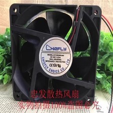 CHIEFLY CC12038B24H 12038 DC24V 0.25A 12CM 2-Wire Cabinet Cooling Fan