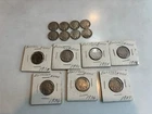 Lot of 15 Buffalo Nickels - some with dates - see details