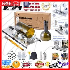 Glass Bottle Cutter, Upgrade Bottle Cutter Glass Cutter Kit for Bottles, Wi...