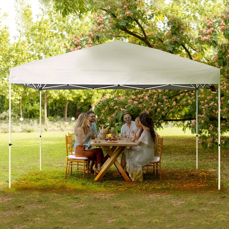 Canopy V Series 12 by 12 Foot Outdoor Shade Instant Canopy Kit with Steel Fra... - Image 4 of 4