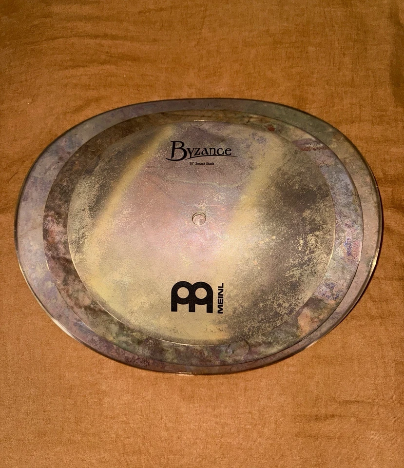 Platillos vintage de 3 discos Meinl Smack Stack Byzance - discos de 10/12/14 pulgadas Foto 2 de 4