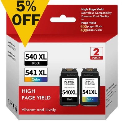 Patronen für Canon PG-540 XL CL-541 XL Pixma MG3650s MG4250 TS5150 TS5151 MX375