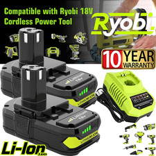 2 PACK 3.6Ah For RYOBI 18V Battery One Plus Compact Lithium-Ion P190 P192 new