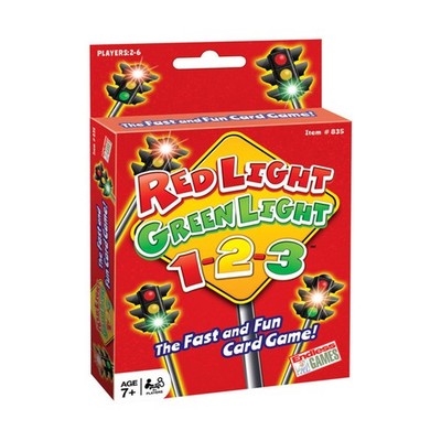 Endless Games Children's Gam  Red Light, Green Light, 1-2-3 Card Ga Box Fair/NM