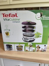 Image of Tefal Steam VitaCuisine 3 Tier Food Steamer VS4003 BNIB