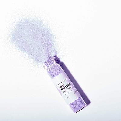 Glitzer Glitter Vegan Biologisch in Lavendel Festival Party Karneval Make-up 10g