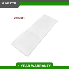 20 x 20 ft 6Mil Clear Polyethylene Film Greenhouse Plastic Sheeting