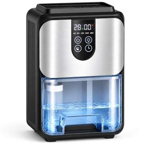 Pozxiol DG-XT-08-black-CE3 Dehumidifier 1800ML Auto Defrost Timer Black moisture