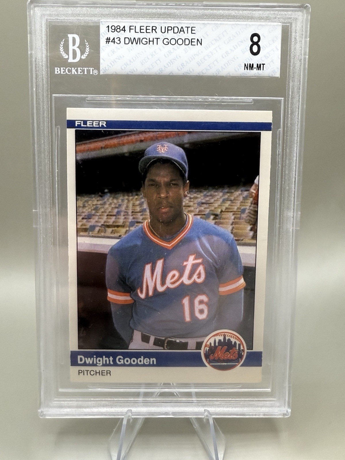 1984 Fleer Update - Dwight Gooden #U-43 (RC)