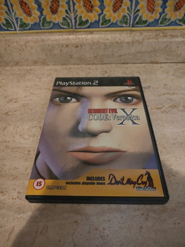 Resident Evil Code Veronica + Demo Devil May Cry Sony PlayStation 2 (PS2) - Foto 13 di 16