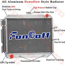 3 Row Aluminum Radiator For1968-1974 Dodge Mopar Plymouth Big Block V8 2375