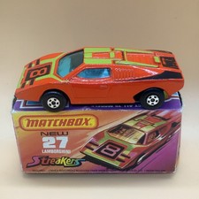 Matchbox 27 Original Lamborghini Streakers In Original Box