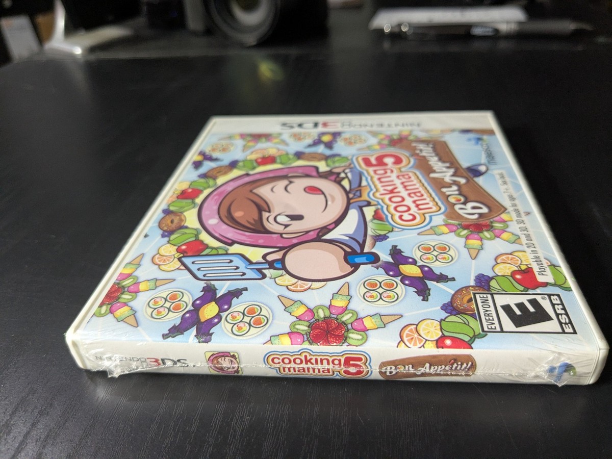 Brandf New & Sealed* Cooking Mama 5 Bon Appetit! - Nintendo 3DS | eBay