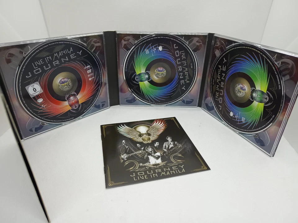 Journey - Live In Manila 2016 - 2 CD + 1 DVD Set Digipack - NEUwertig - Bild 2 von 4