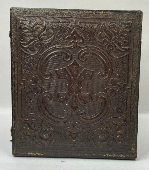 Antique Civil War Ruby Ambrotype Photo of a Young Soldier with his ...