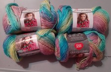 Lot of 4 Red Heart Boutique Unforgettable Yarn Candied