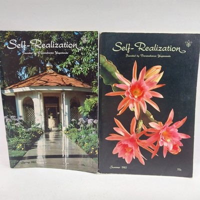 Self-Realization Fellowship Magazine Yogananda Partial Year 1982 (2 Issues)