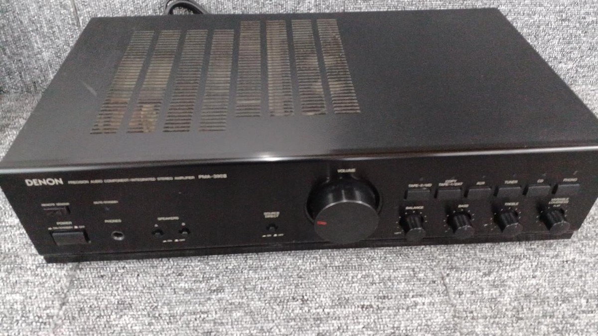 DENON PMA-390II MM Phono Preamp Integrated Amp 100W/ch 1996 Japan