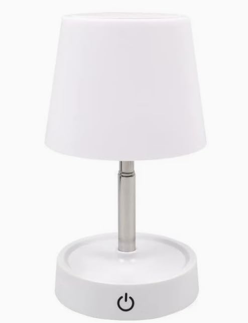 Lampe table sans fil hauteur variable éclairage LED USB bureau - 4